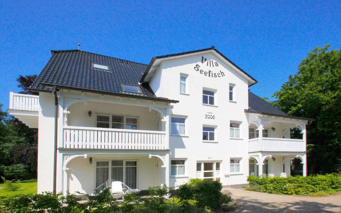 Villa Seefisch Fewo Balkon Gartennutzung | Gohren