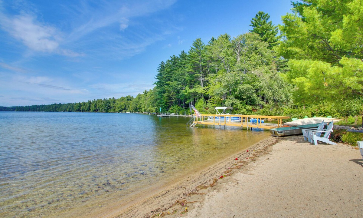 Panther Pond Ft Sand Beach Dock | Raymond