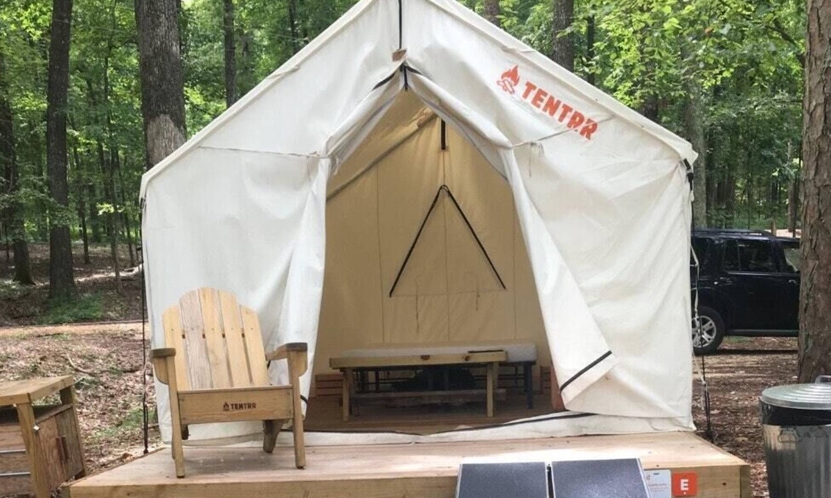 Tentrr State Park Site Mississippi Tishomingo Haynes | Dennis