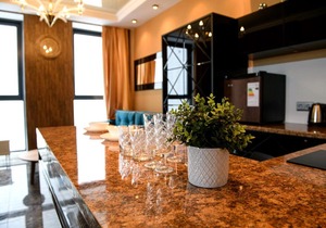 01411А Верхняя Торговая Residence Трехкомнатные апартаменты с Джакузи и Панорамным видом