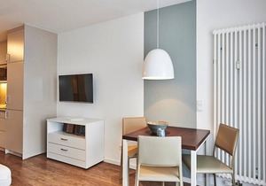 1-room apartment near the North Sea with balcony incl. use of swimming pool & sauna -