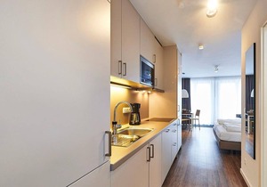 1-room apartment near the North Sea with balcony incl. use of swimming pool & sauna -