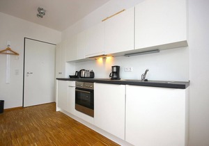 1-room vacation apartment with beautiful terrace - only 100 m to the North Sea beach! -