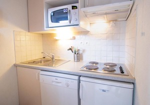 130m from ski slopes, 4th floor, balcony, parking, tv, ski locker, 35m², La Norma