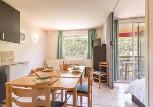 150m from ski slopes, 3rd floor, balcony, parking, tv, ski locker, 30m², Serre Chevalier