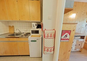 1st floor, balcony, parking, tv, ski locker, 24m², Le Grand Bornand