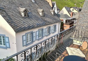 2 bedroom apartment with balcony and vineyard view