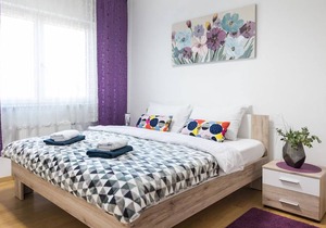 2 bedroom Apt. in the Business Zone- FREE PARKING