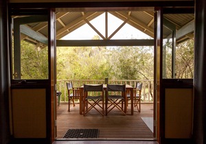 2 Bedroom Chalet offers 2 separate bedrooms with a large living/dining area and balcony.
