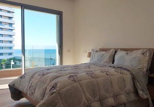 2 bedrooms appartement with sea view, enclosed garden and wifi at Casablanca