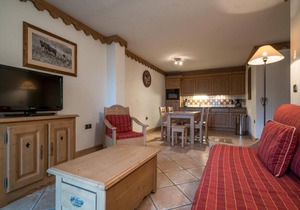 200m from resort center, 2nd floor, view mountain, fitness, swimming pool, sauna, hammam, balcony