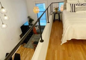 #202 · Yale area-gorgeous, modern studio w/loft #202