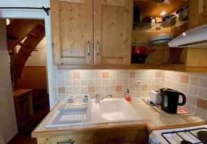 2nd floor, view mountain, balcony, parking, tv, ski locker, 40m², Le Grand Bornand