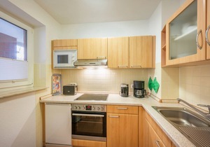 3-room apartment close to the beach with balcony and located directly on the North Sea dike