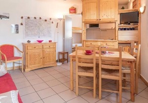 3rd floor, view mountain, balcony, tv, 33m², Serre Chevalier