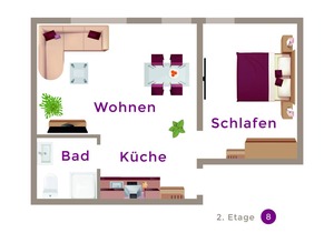 42 m² Apartment ∙ 1 bedroom ∙ 3 guests