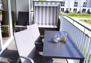 48.1.M Seestern - modern vacation apartment, close to the beach, infrared cabin, large