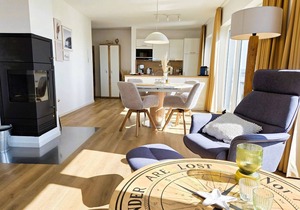 49.6.S Blinkfüer - Modern, high-quality vacation apartment, sauna, fireplace, large balcony