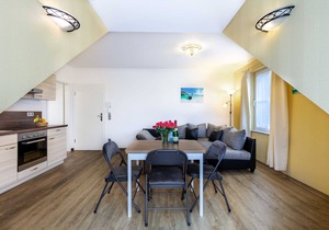 (5) Hanna, 2-room apartment, loggia, upper floor - Ostseeferienhaus Drachenflieger Pepelow