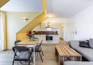 (5) Hanna, 2-room apartment, loggia, upper floor - Ostseeferienhaus Drachenflieger Pepelow