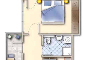 50 m² Apartment ∙ 2 bedrooms ∙ 4 guests