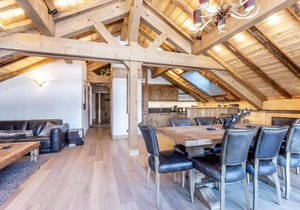 50m from ski slopes, 2nd floor, view ski slopes, fitness, swimming pool, sauna, hammam, balcony, tv