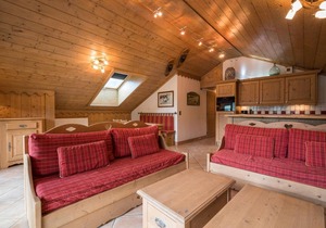 50m from ski slopes, 4th floor, view valley, fitness, swimming pool, sauna, hammam, balcony