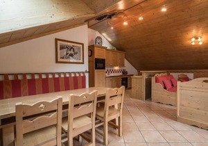 50m from ski slopes, 4th floor, view valley, fitness, swimming pool, sauna, hammam, balcony