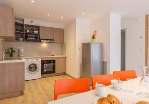 50m from ski slopes, balcony, tv, ski locker, 84m², Serre Chevalier