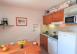 50m from ski slopes, 5th floor, view mountain, balcony, tv, ski locker, 40m², Superdévoluy