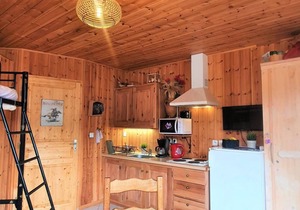 50m from ski slopes, Ground floor, tv, ski locker, 23m², Superdévoluy