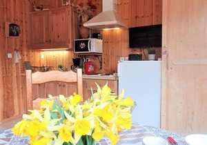 50m from ski slopes, Ground floor, tv, ski locker, 23m², Superdévoluy