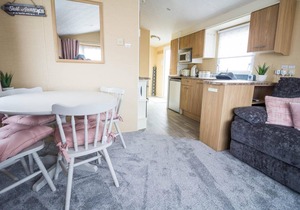 6 berth caravan with decking and WiFi at North Denes in Suffolk ref 40113ND