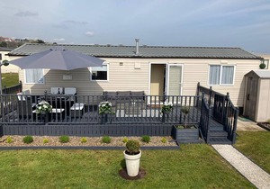6 berth caravan with decking and WiFi at North Denes in Suffolk ref 40113ND