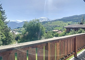 6-room chalet in Combloux with fireplace and parking