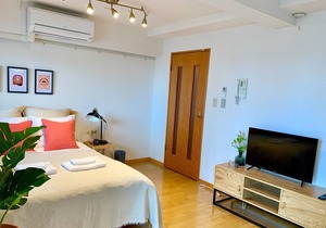 601 Studio with Private Rooftop Balcony - Al di la Yotsuya 601 / Shinjuku-ku Tokyo
