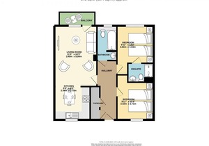 63 m² Apartment ∙ 2 bedrooms ∙ 6 guests