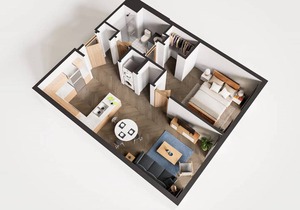 65 m² Apartment ∙ 1 bedroom ∙ 4 guests