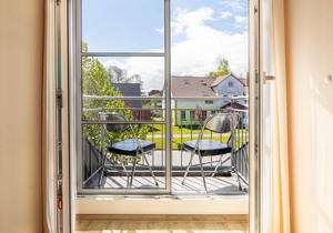 (8) Matthias, 2-room apartment, loggia, upper floor - Ostseeferienhaus Drachenflieger Pepelow