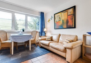 A holiday home for 2 persons in a deer park