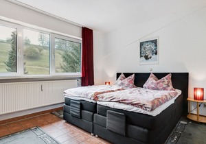 A holiday home for 2 persons in a deer park