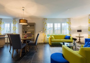 A modern, attractive holiday home for the whole family, quietly located within walking distance of the center