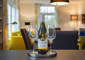 A modern, attractive holiday home for the whole family, quietly located within walking distance of the center