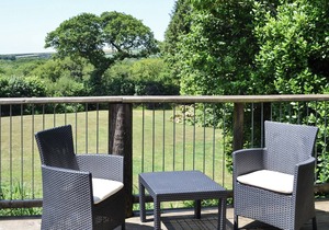 A peaceful haven with a summerhouse and just minutes from Mevagissey and Fowey.