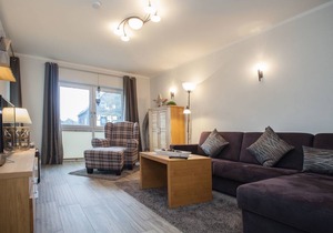 A quiet location almost directly to the slopes and 500 meter from bikepark