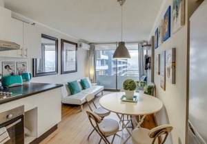 A1 Nice, cozy, 2D 1B subway front door up to 5