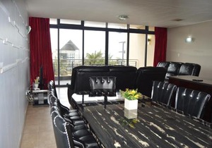Accommodation Front - Deluxe 6 Sleeper with Rooftop Pool