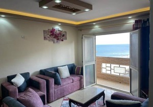 Alzohour Family condo with panoramic sea view