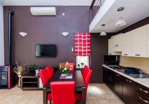 An authentic Dalmatian stone cottage on a hill, surrounded by unspoiled nature in the heart of the D