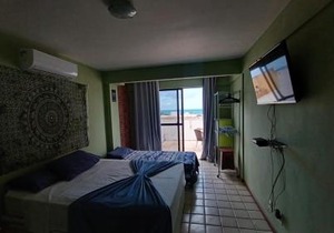 AP em frente a praia
